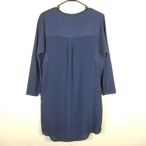 Madewell 100% Silk Embroidered Shift Tunic Prologue Small - Picture 5 of 7